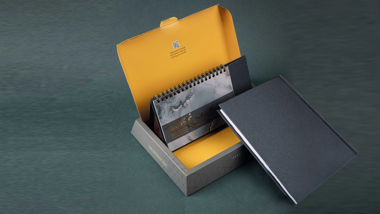 ست تقویم و سررسید ساتن